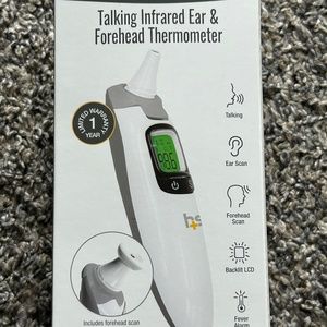 Healthsmart infared ear forehead thermometer NEW